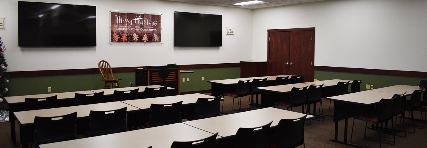 Community Room Kandiyohi Power Cooperative